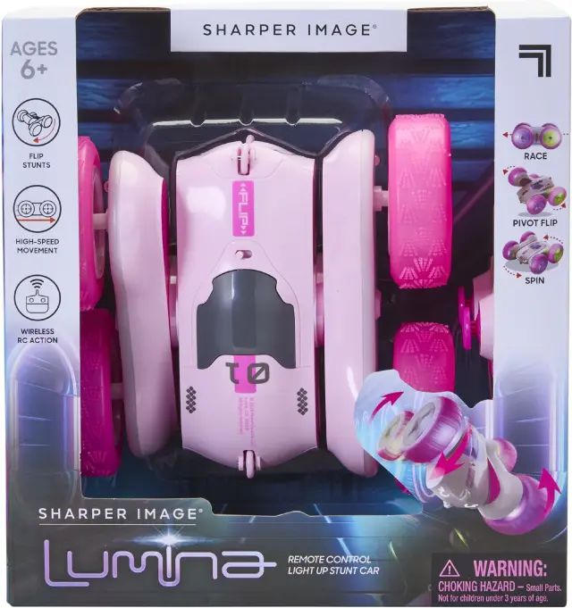 Sharper Image Τηλεκατευθυνόμενο Όχημα 360° Flip Stunt Lumina Pink 2