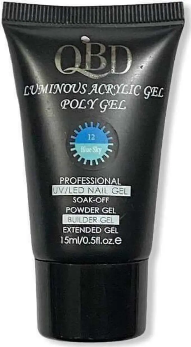 QBD Acrygel Uv/Led luminous Poly gel change color 15ml 012