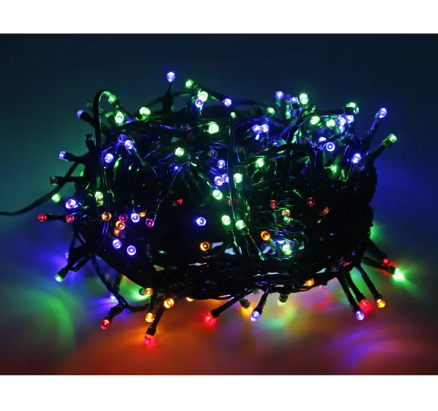 300 ΜΙΝΙ LED RGB ΜΕ ΕΠΙΛΟΓΗ ΠΡΟΓΡΑΜΜΑΤΟΣ ΠΡΑΣΙΝΟ ΚΑΛΩΔΙΟ IP44
