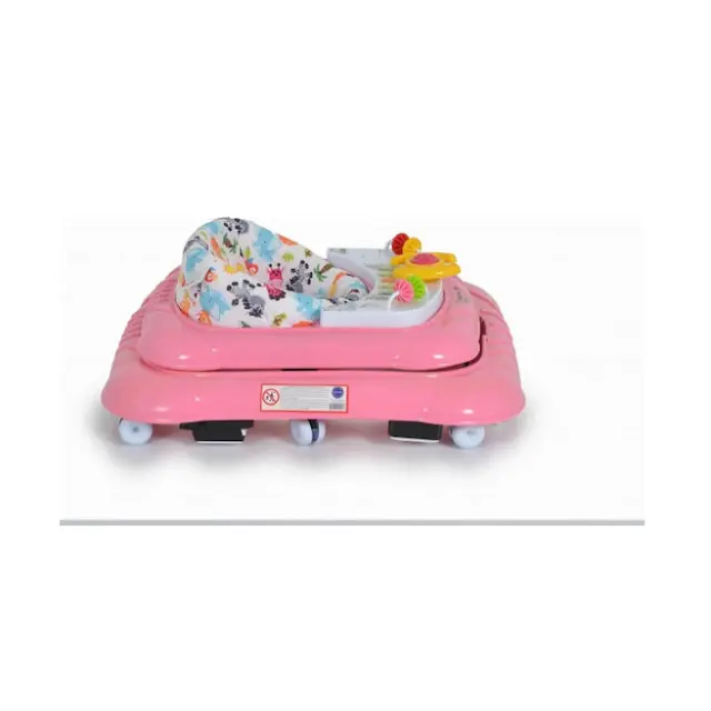 MONI - Baby walker Jungle fun pink - 3800146244293 2