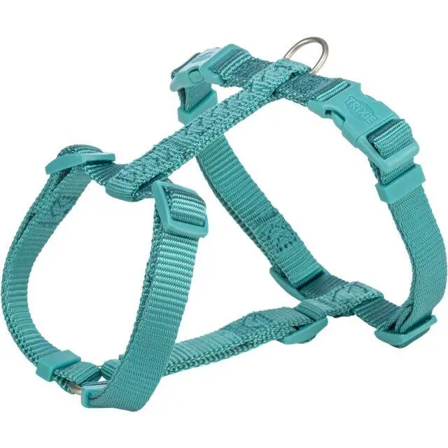 Trixie Σαμαράκι H Harness Premium Aqua Θαλασσί - S- M
