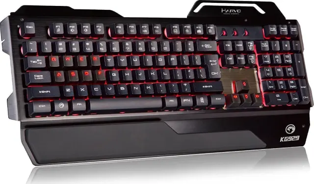 Marvo Gaming πληκτρολόγιο με φωτιζόμενα πλήκτρα KG929