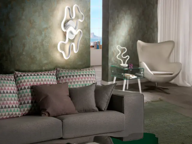 MAREA LARGE CEILING LAMP WHITE φωτιστικό τοίχου Άσπρο 2