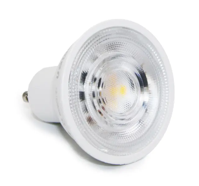 LED ΛΑΜΠΑ GU10 8W ΝΤΙΜΑΡΙΖΟΜΕΝΗ 38° ΘΕΡΜΟ 3000K