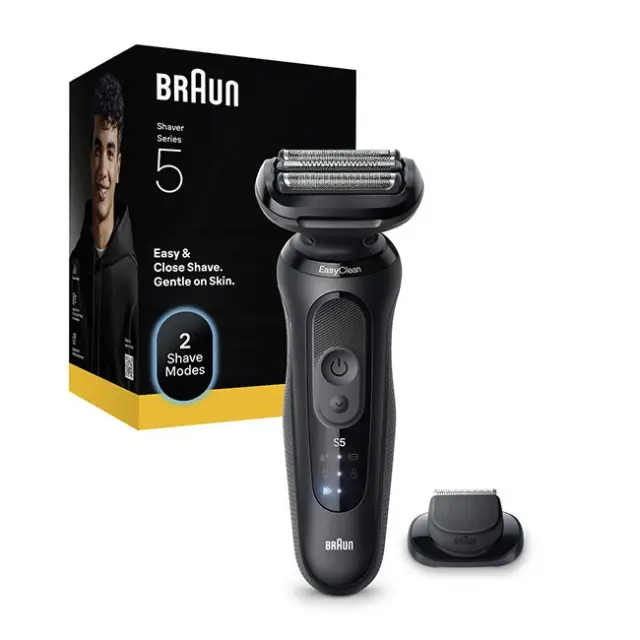 Braun Ξυριστική Μηχανή Series 5 Black (52-N1200S)