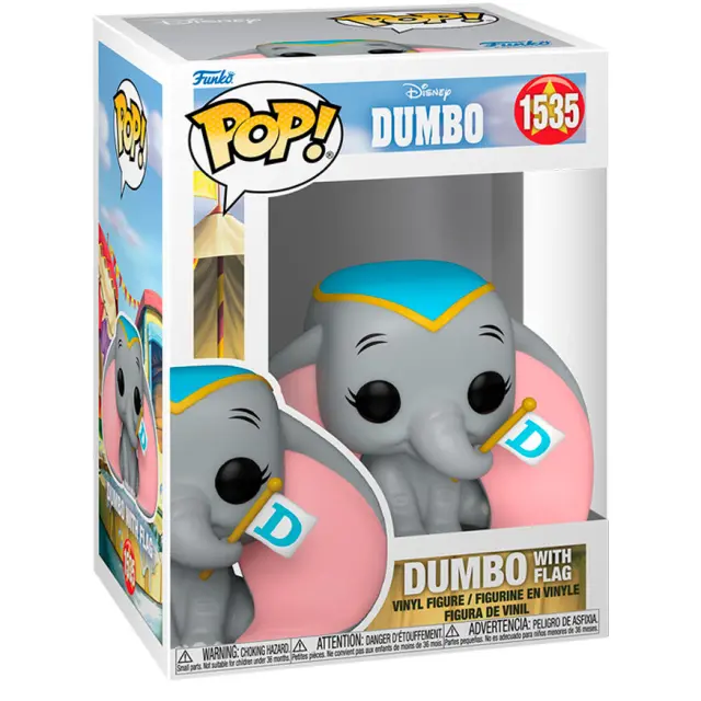 Φιγούρα Funko Pop! Disney: Dumbo - Dumbo with Flag #1535 Vinyl Figure