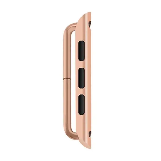 Μεταλλικό Πιάσιμο/ Connector για Apple Watch 38 & 40mm - Roz Gold OEM. 2