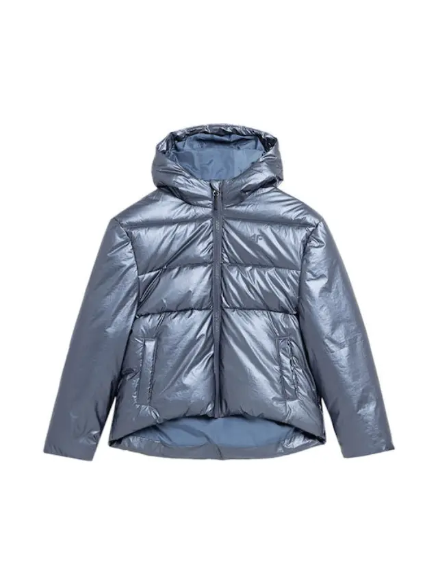 4F Puffer Jacket Silver 4FJAW23TDJAF267-28S - 140