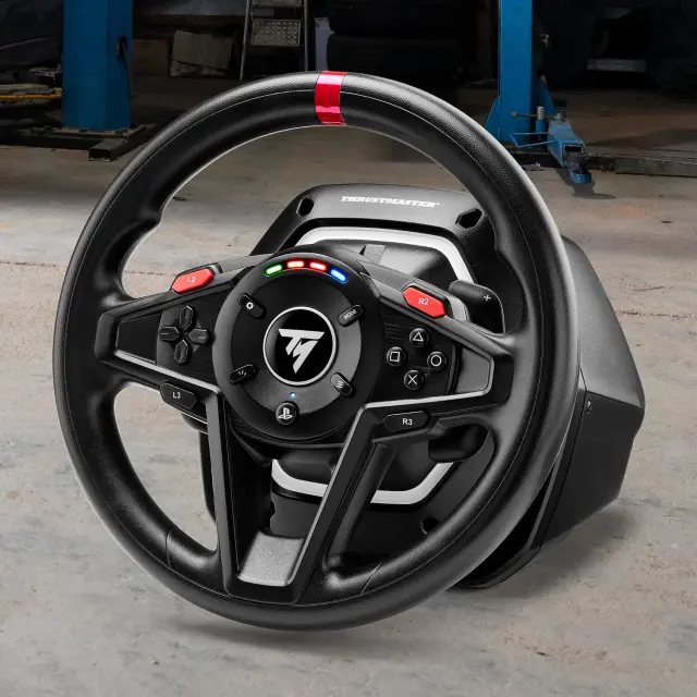 Thrustmaster Τιμονιέρα με Πετάλια T128 PC/PS4/PS5 (4160781) 2