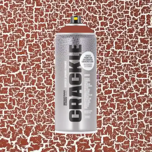 Montana Crackle Effect Spray Paint 400ml EC8004-Copper Brown