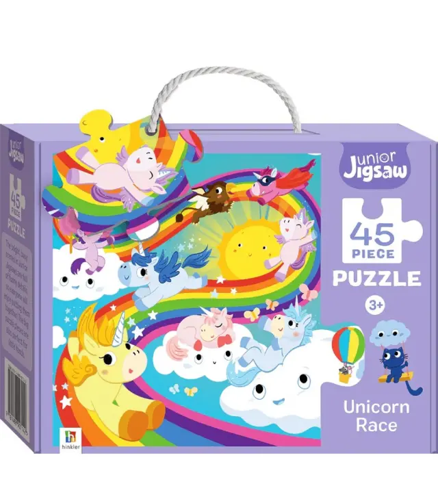 Hinkler® Juniow Jigsaw Small: Unicorn Race