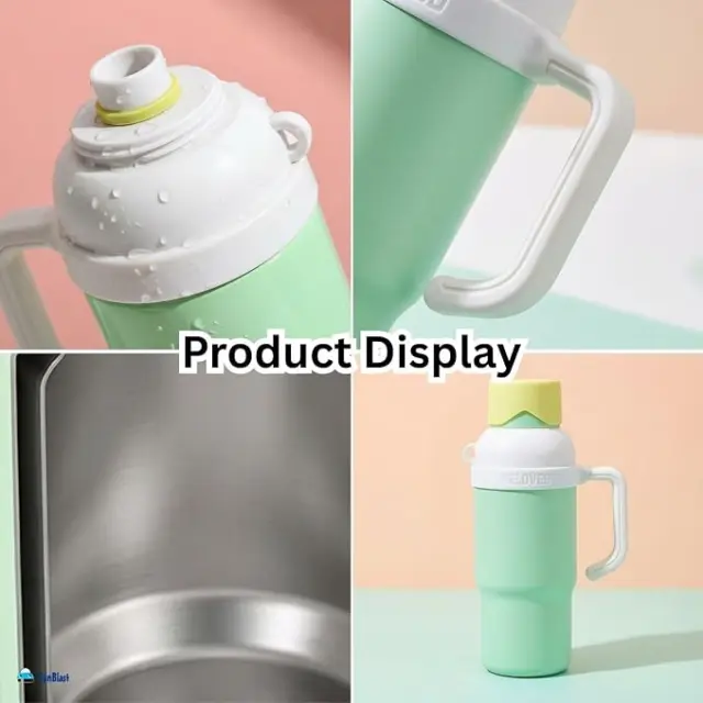 Φορητό παγούρι-θερμός - 750ml - 413326 - Purple 2
