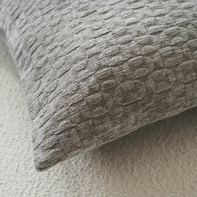 Μαξιλαροθήκη Διακόσμησης Gofis Home Ondine 20-05-184/15 Silver Grey 50x50 2