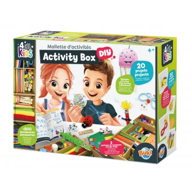 Buki France DIY Κουτί Δραστηριοτήτων για Χειροτεχνίες από 4+ ετών FK003