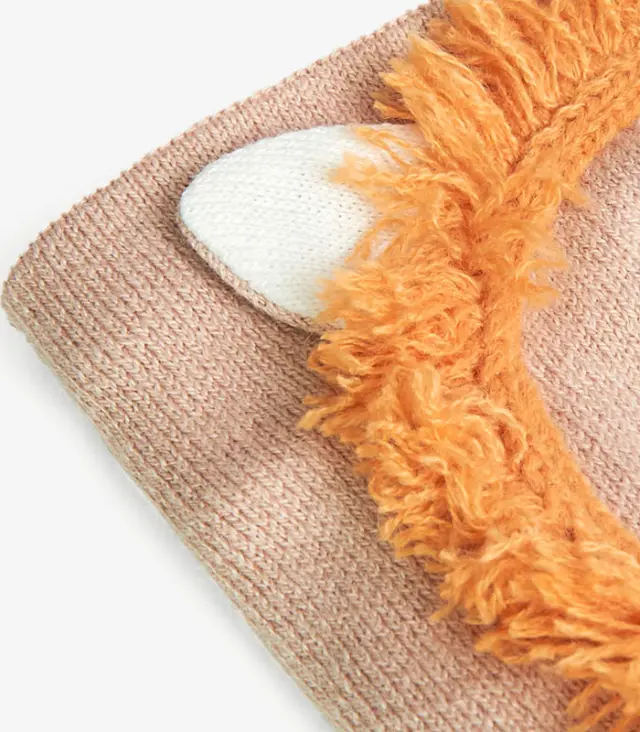 Knitwear scarf lion for baby -BCI - M 2