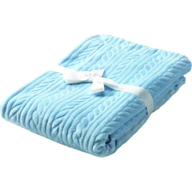 Morven Κουβέρτα Κούνιας Mimos G84 Βελουτέ 110x140cm 2 όψεων Σιελ Γκρί 1τμχ