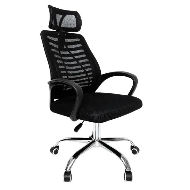 Καρέκλα Γραφείου Comfort Unihome Μαύρο 68x63x112/130εκ 2
