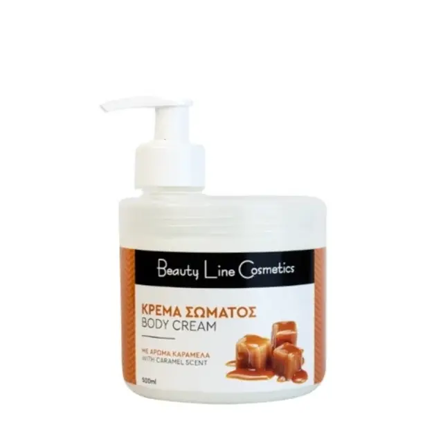 Beauty Line Κρέμα Σώματος Caramel Scent 500ml