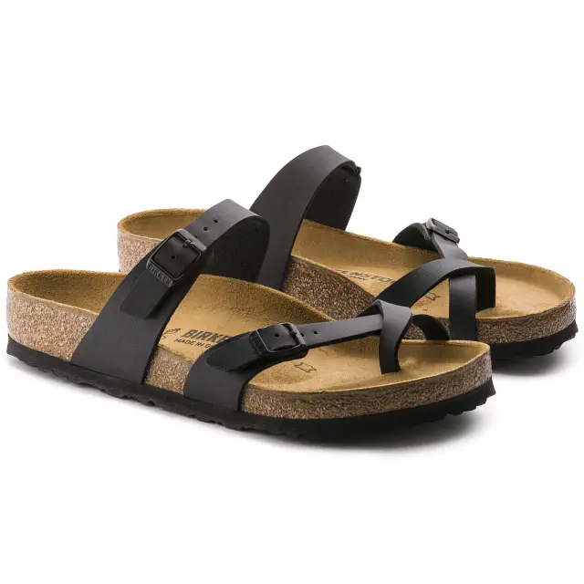 Ανατομικές Παντόφλες Birkenstock Mayari Black Birko-Flor 0071791 Regular Fit Μαύρο - 38 3