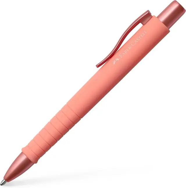 Στυλό Faber Castell Poly Ball Urban XB Coral / OF241110 (Faber Castell)