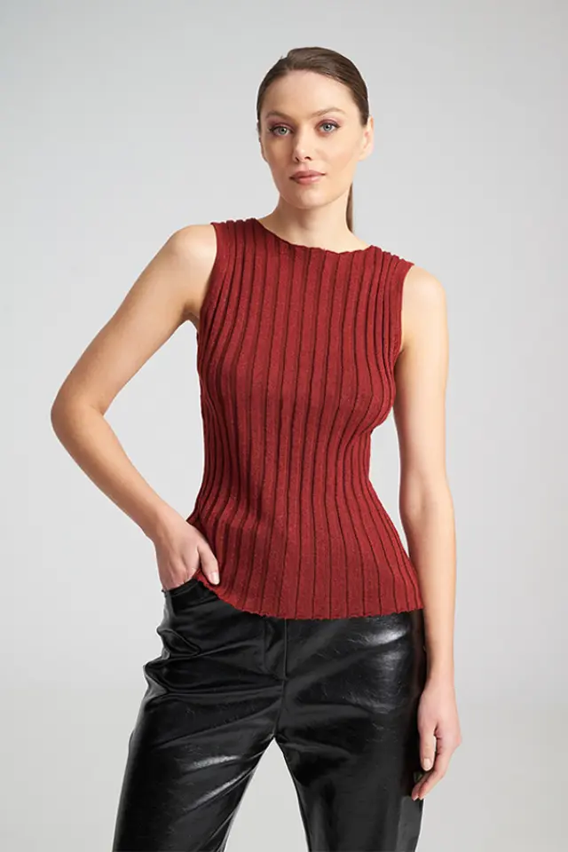 Πλεκτό Top με Λάμψη RUBI SWEATER - XS 3