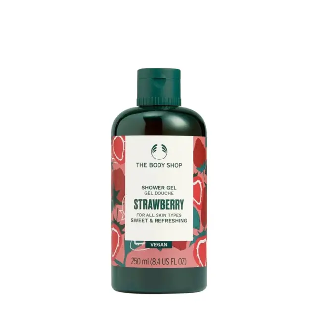 The Body Shop Vegan Strawberry Shower Gel Strawberry, 250 ml