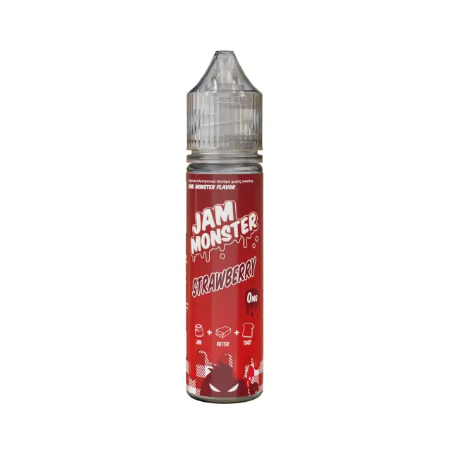 Jam Strawberry 15ml (60ml) - Monster Vape Flavorshots