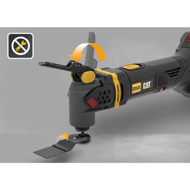 CAT Solo Πολυεργαλείο brushless SDS 18V με 14 λάμες DX41B 3