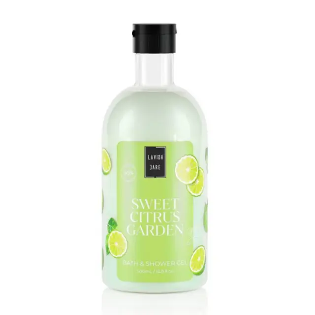 Lavish Care Sweet Citrus Garden Shower Gel Ενυδατικό Αφρόλουτρο Σώματος με Άρωμα Εσπεριδοειδών, 500ml