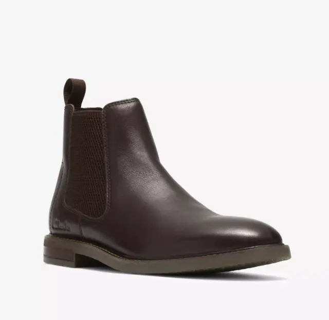 Clarks Jaxen Easy ανδρικό δερμάτινο μποτάκι 26327312-1 2
