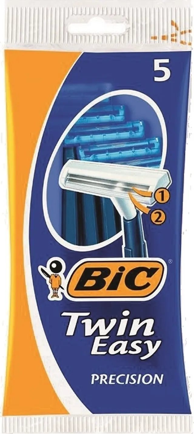 Bic Twin Easy Precision Ξυραφάκια μιας Χρήσης με 2 Λεπίδες 5τμχ