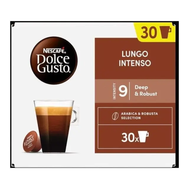 Nescafe Lungo Intenso XL Κάψουλες Dolce Gusto 30τμχ