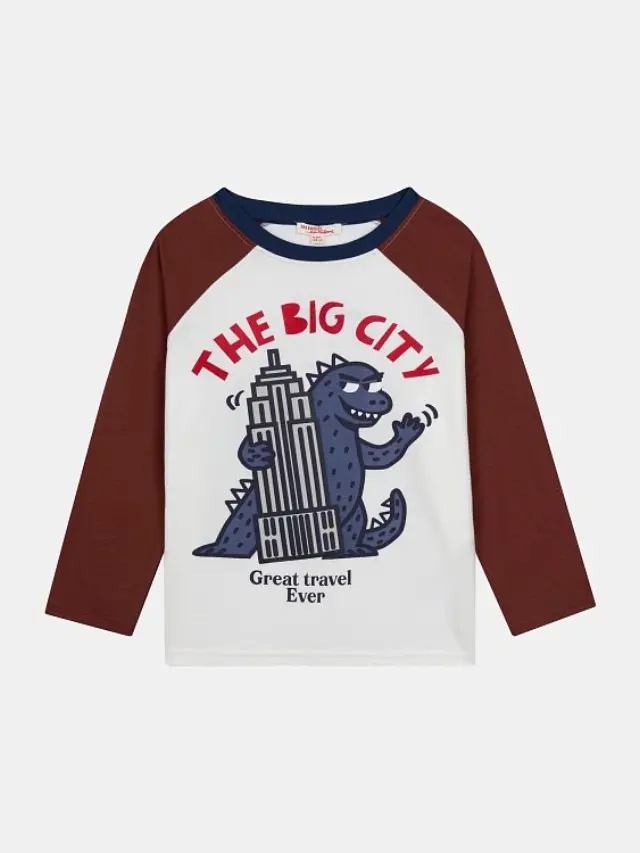 Παιδική Μπλούζα για Αγόρια Big City ΜΠΕΖ
