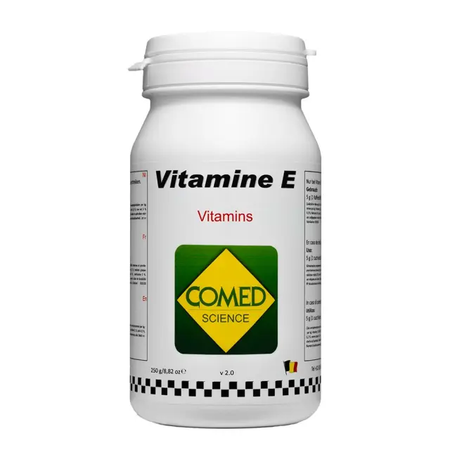 Comed Vitamine E Συμπλήρωμα για Υποστήριξη Ανοσοποιητικού, Γονιμότητας & Αναπαραγωγής Πτηνών 250gr