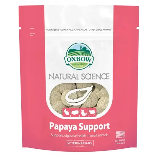 Oxbow Natural Science Συπλήρωμα Διατροφής Papaya Support 120gr Μονόχρωμο