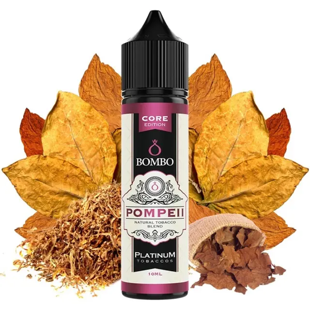 Bombo Platinum Tobaccos Core Edition Flavor Shots Pompeii 10ml to 60ml