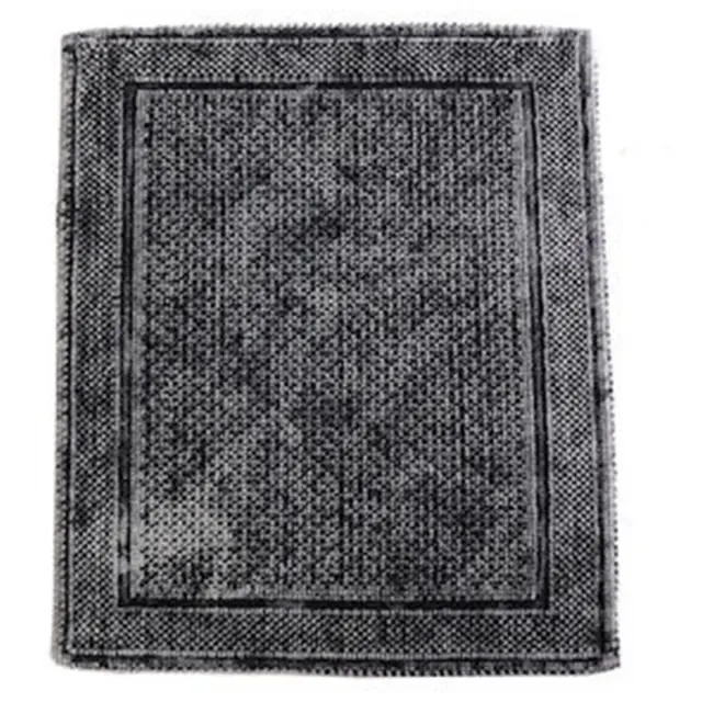 Χαλί stonewash anthracite 90%cott/10% poly 60x100cm Espiel LAX214