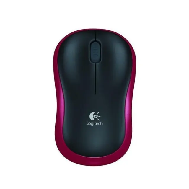 Logitech Mouse M185 Wireless Red (910-002237)