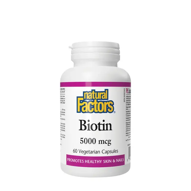 Natural Factors Biotin 5000 mcg