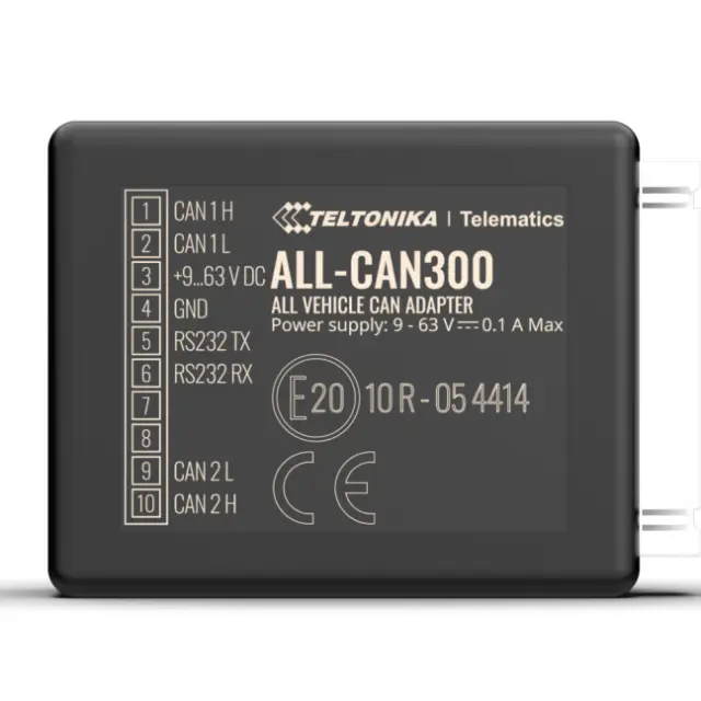 Can Bus Επικοινωνία Gps με τον εγκέφαλο All CAN300 teltonika -CAN adapter for reading CAN bus data from any vehicle and any kind of transport