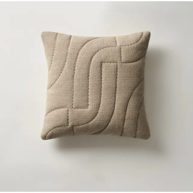 Μαξιλαροθήκη Διακόσμησης Gofis Home Forest Soft Beige 103/06 43x43