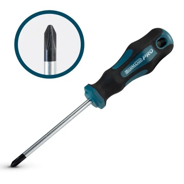 Bormann Pro BHT7000 - Κατσαβίδι σταυρού PH 0x60mm S2 (045816)