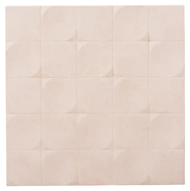 ΠΙΝΑΚΑΣ ΤΕΤΡΑΓΩΝΟΣ FB94516 MDF ΣΕ ΥΠΟΛΕΥΚΟ ΧΡΩΜΑ 80x4,5(πάχος)x80Υεκ.