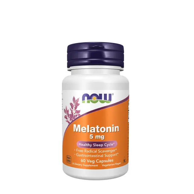 Now Foods Melatonin 5 mg 60 Veg Capsules