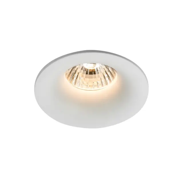 Olpo 03196/W Σποτ στρογγυλό σταθερό IP65 ø8.5x3.5cm λευκό Άσπρο