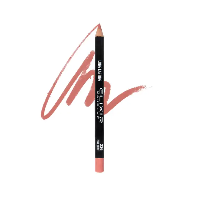 Elixir Long Lasting Μολύβι Χειλιών 236-Pink Beige