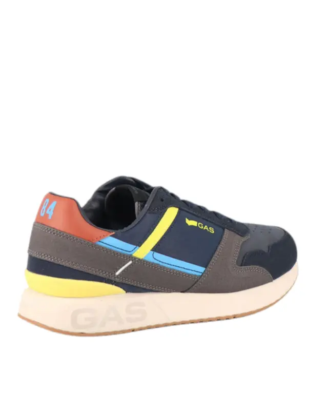 Gas - Ανδρικά Αθλητικά Παπούτσια Sneakers Martin GS GAM623502-0923 Μπλε/Πολύχρωμο 2