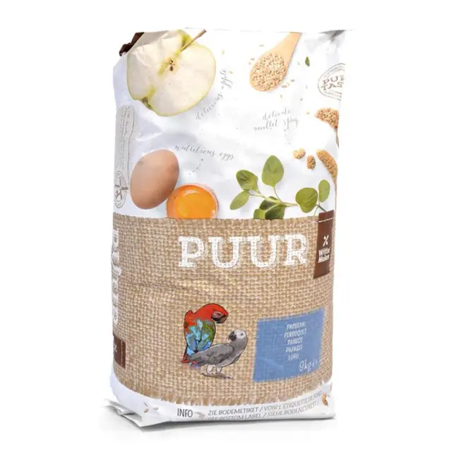 Witte Molen Puur Parrot - Τροφή για Μεγάλους Παπαγάλους - 2kg 3