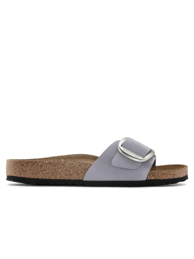 Birkenstock Πέδιλα Γυναικείο δέρμα Nubuck Μωβ BIR/MADRID BIG BUCKLE 1024001 PURPLE - 40 3