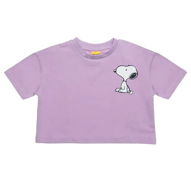 Σαλοπέτα Snoopy με cropped top 2